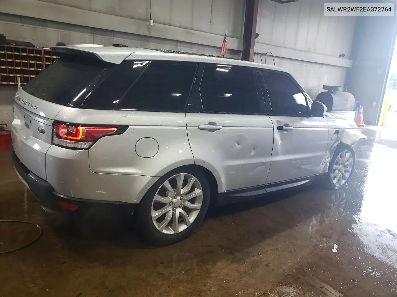 2014 Land Rover Range Rover Sport Hse VIN: SALWR2WF2EA372764 Lot: 59601746