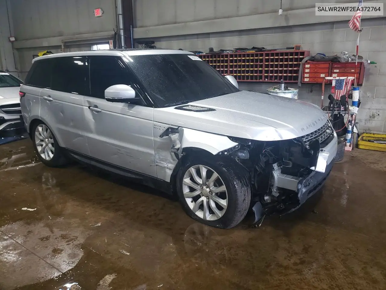 2014 Land Rover Range Rover Sport Hse VIN: SALWR2WF2EA372764 Lot: 59601746