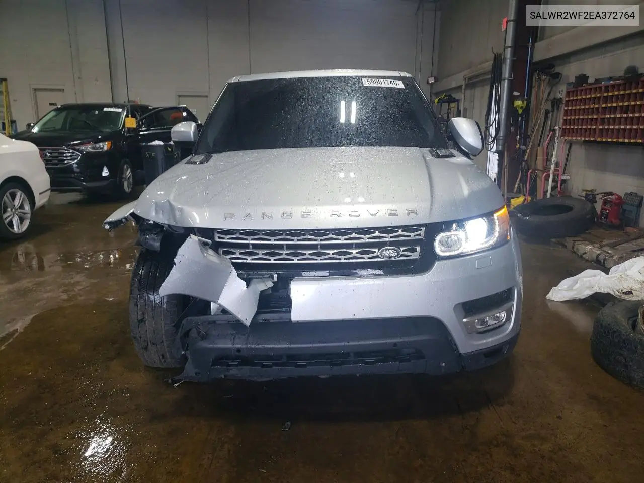 2014 Land Rover Range Rover Sport Hse VIN: SALWR2WF2EA372764 Lot: 59601746