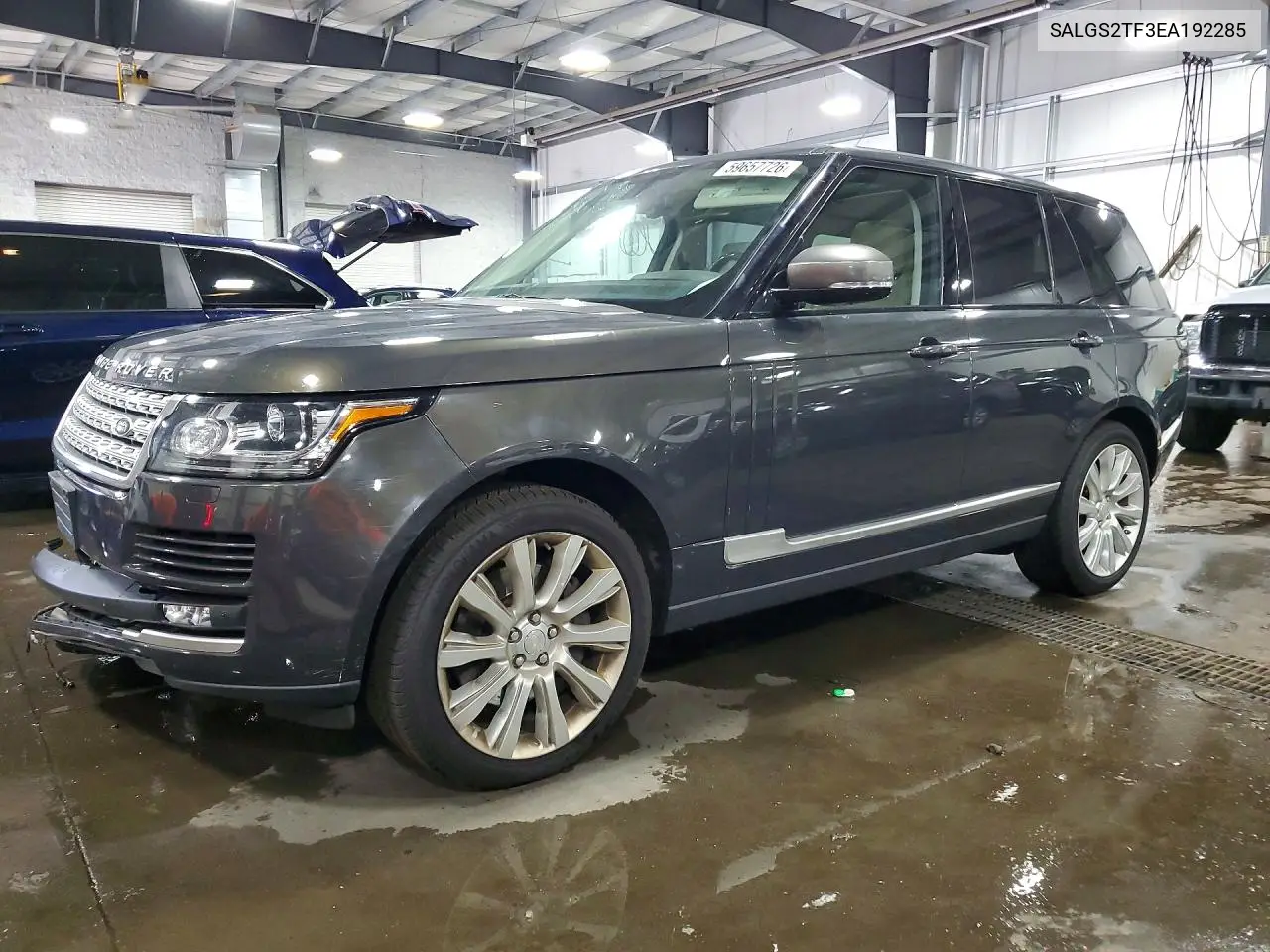 2014 Land Rover Range Rover Supercharged VIN: SALGS2TF3EA192285 Lot: 59657726