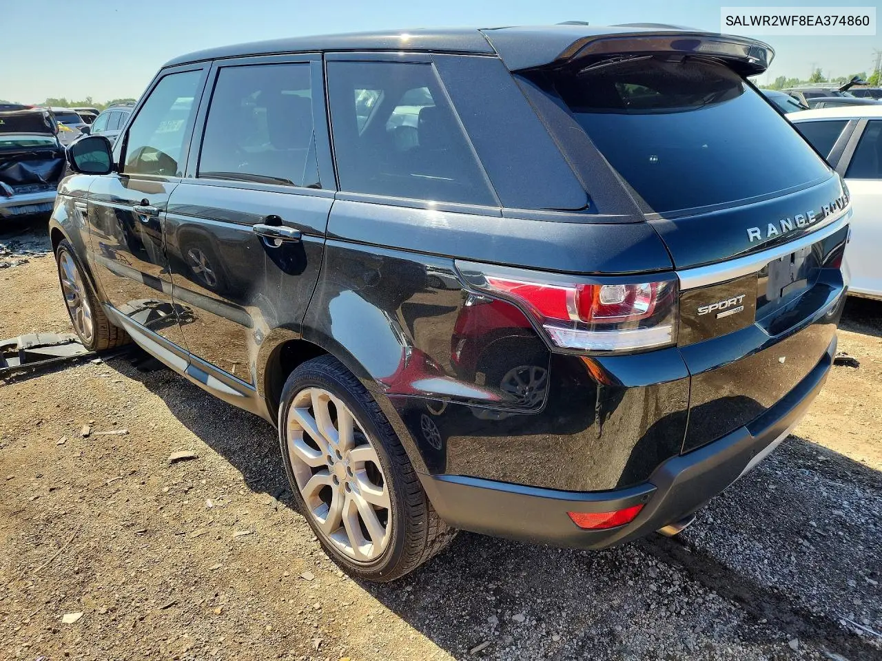 2014 Land Rover Range Rover Sport Hse VIN: SALWR2WF8EA374860 Lot: 59691996