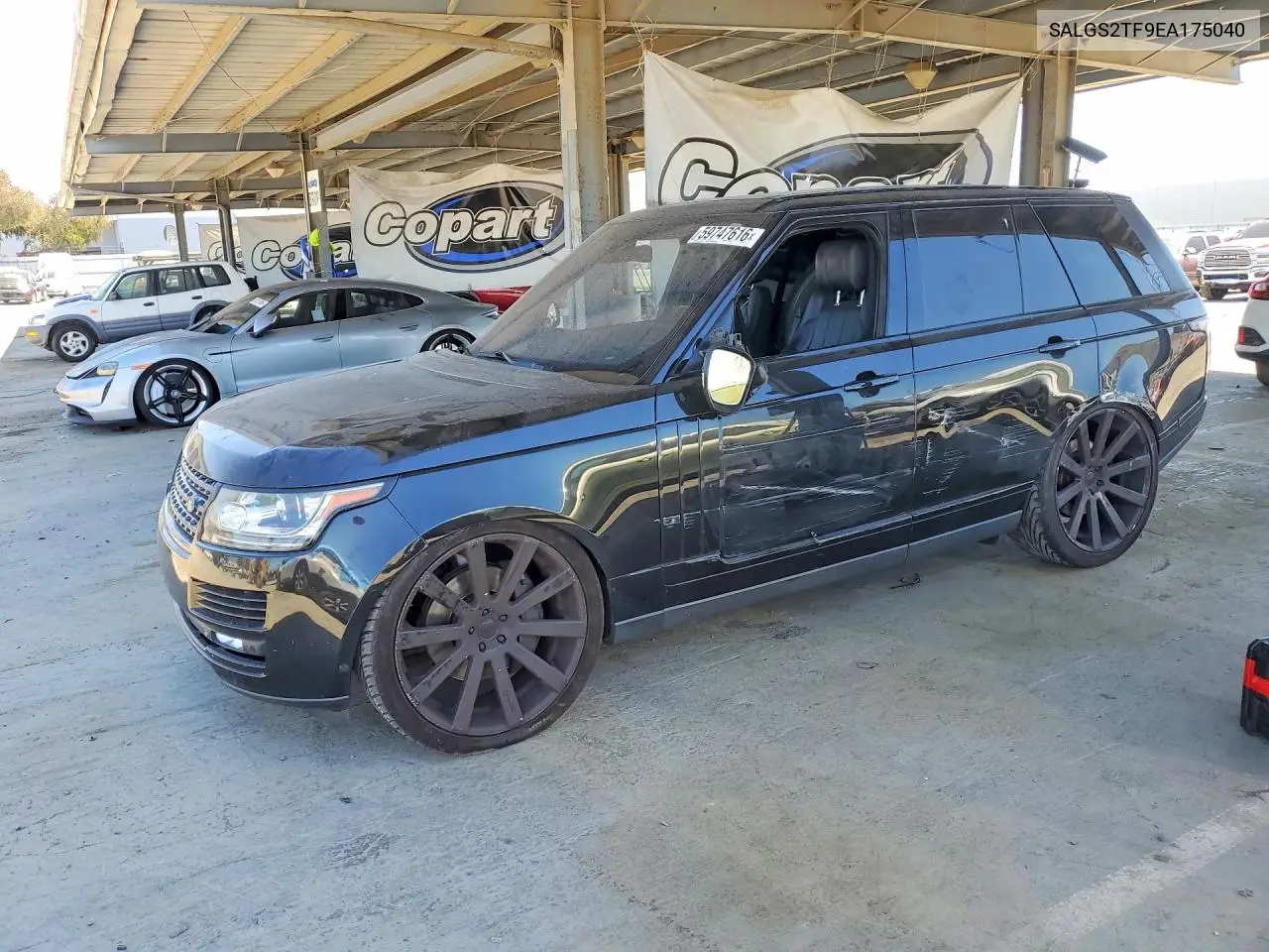 2014 Land Rover Range Rover Supercharged VIN: SALGS2TF9EA175040 Lot: 59747616