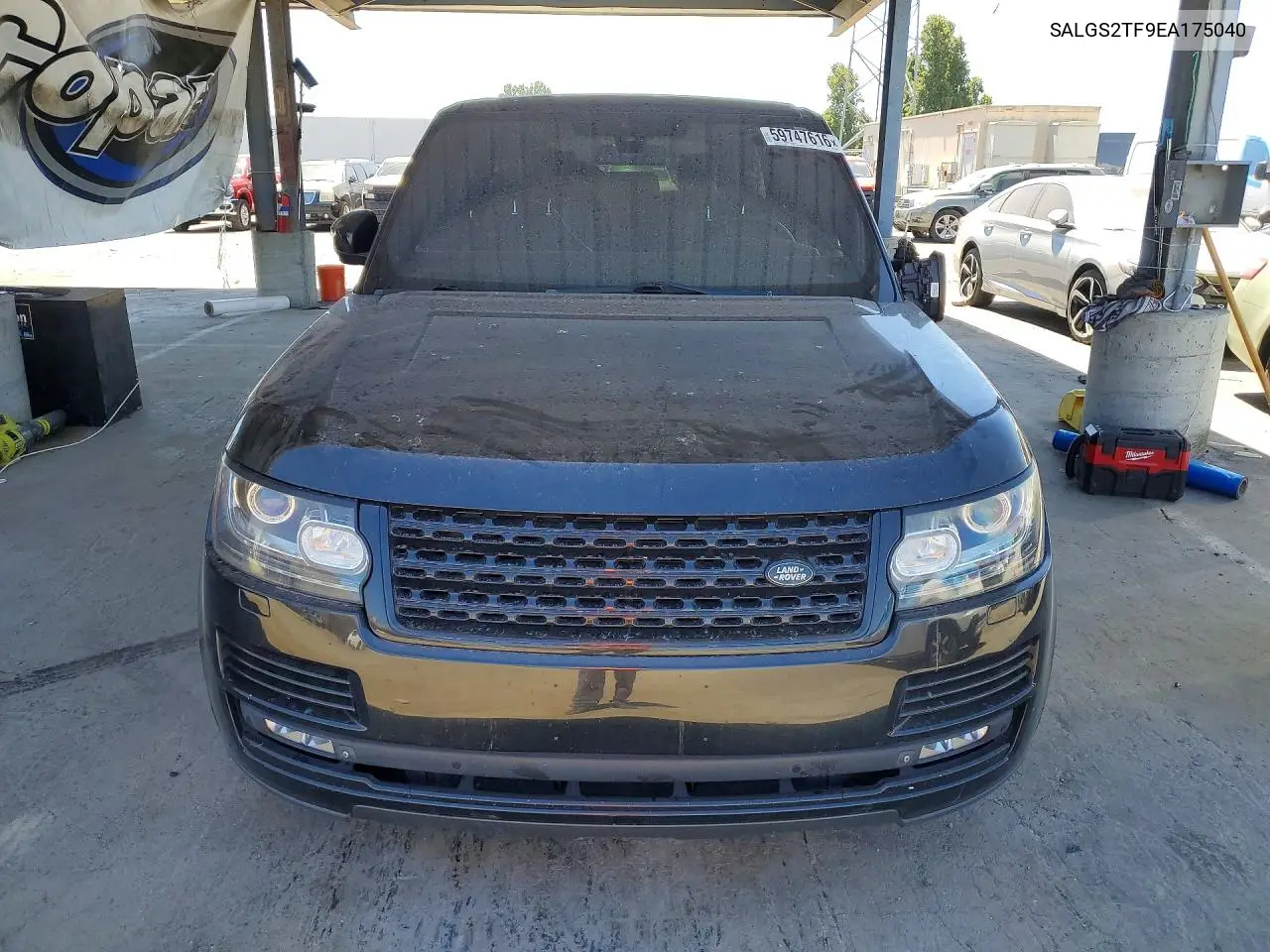 2014 Land Rover Range Rover Supercharged VIN: SALGS2TF9EA175040 Lot: 59747616