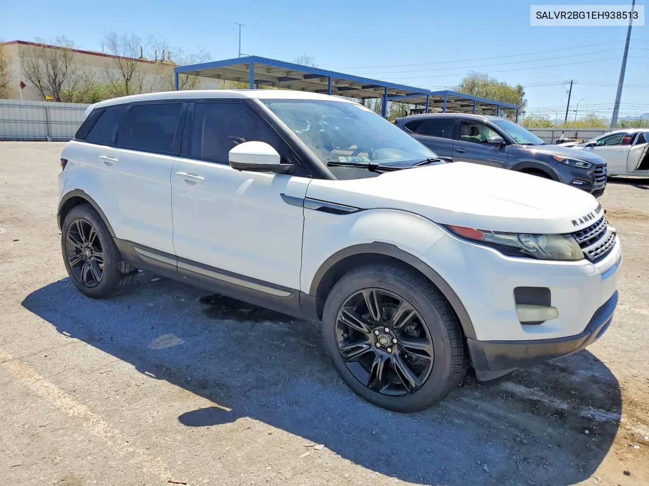 2014 Land Rover Range Rover Evoque Pure Premium VIN: SALVR2BG1EH938513 Lot: 59783566