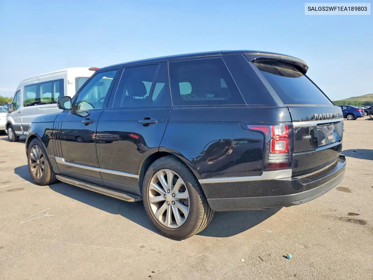 2014 Land Rover Range Rover Hse VIN: SALGS2WF1EA189803 Lot: 60892416