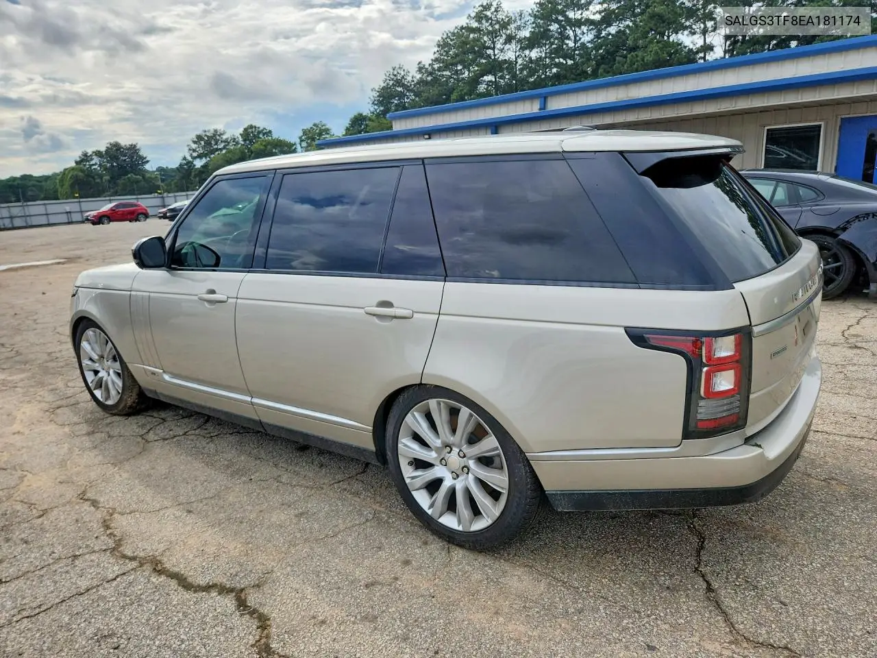 2014 Land Rover Range Rover Supercharged VIN: SALGS3TF8EA181174 Lot: 60995376