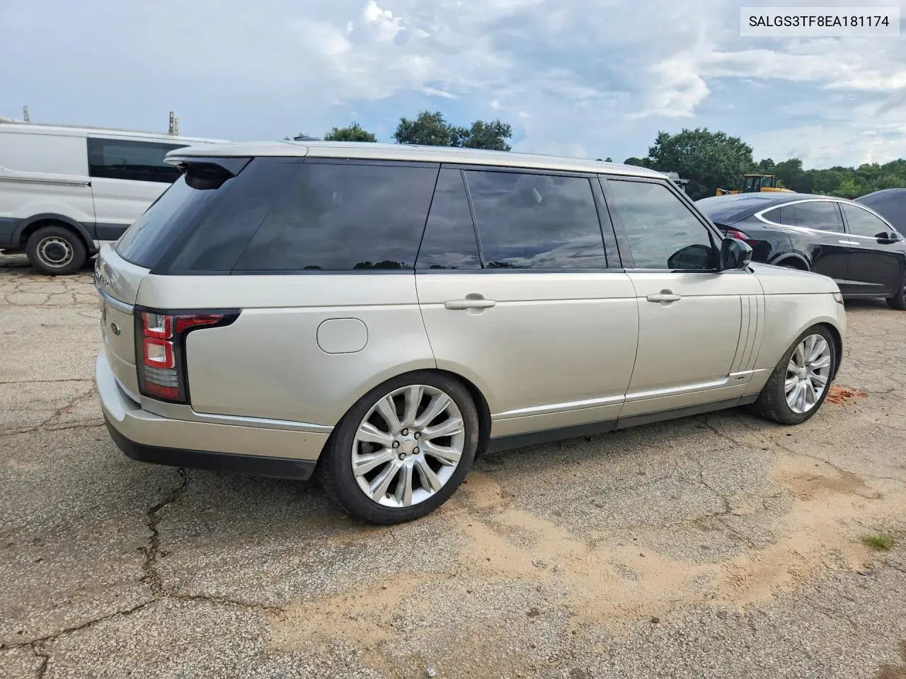 2014 Land Rover Range Rover Supercharged VIN: SALGS3TF8EA181174 Lot: 60995376