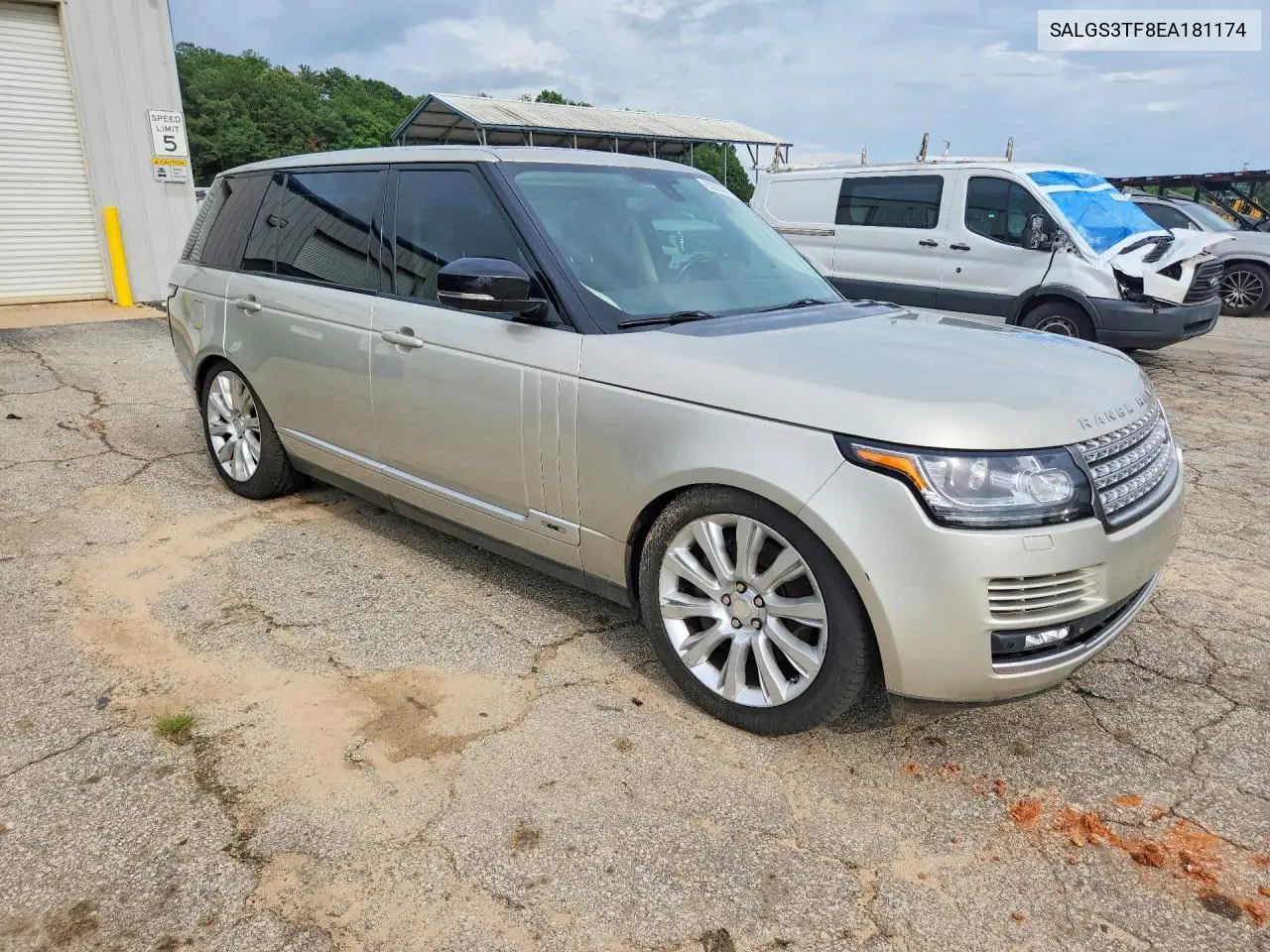 2014 Land Rover Range Rover Supercharged VIN: SALGS3TF8EA181174 Lot: 60995376