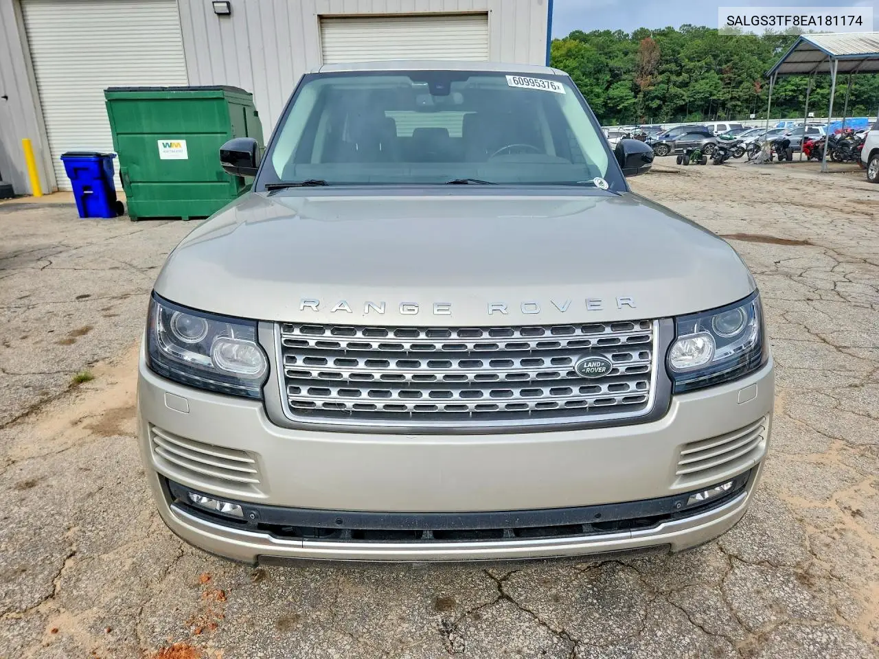 2014 Land Rover Range Rover Supercharged VIN: SALGS3TF8EA181174 Lot: 60995376