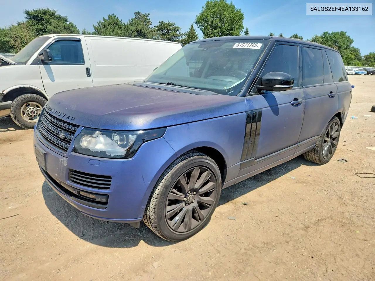 2014 Land Rover Range Rover Supercharged VIN: SALGS2EF4EA133162 Lot: 61071766