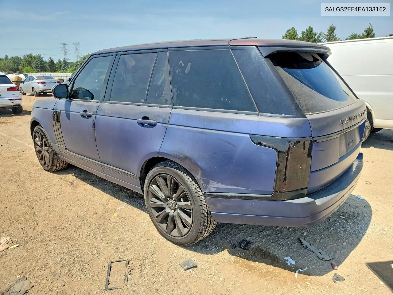 2014 Land Rover Range Rover Supercharged VIN: SALGS2EF4EA133162 Lot: 61071766