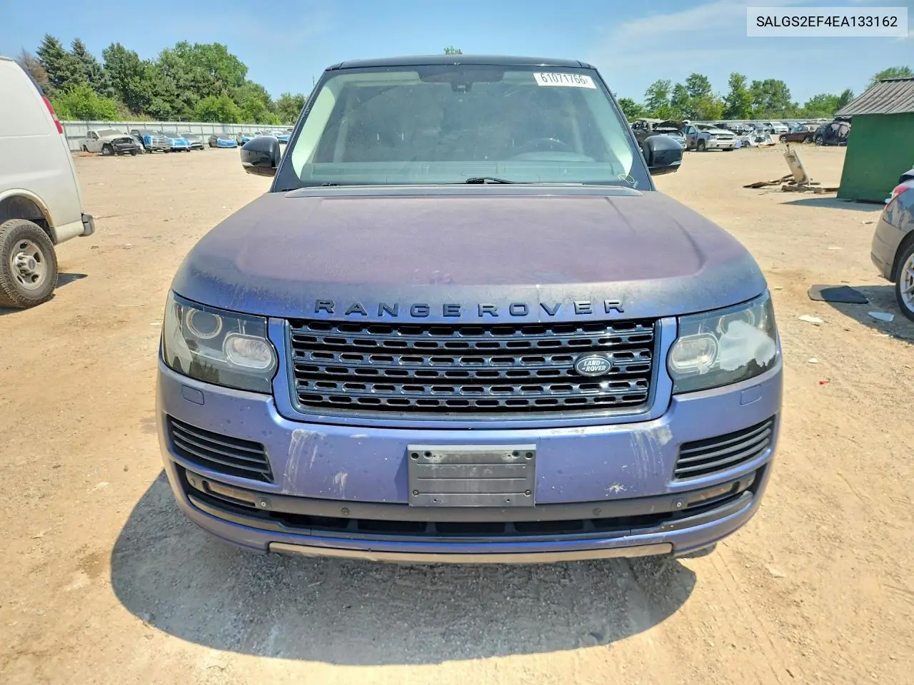 2014 Land Rover Range Rover Supercharged VIN: SALGS2EF4EA133162 Lot: 61071766