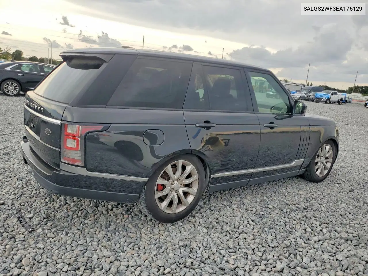 2014 Land Rover Range Rover Hse VIN: SALGS2WF3EA176129 Lot: 61242556