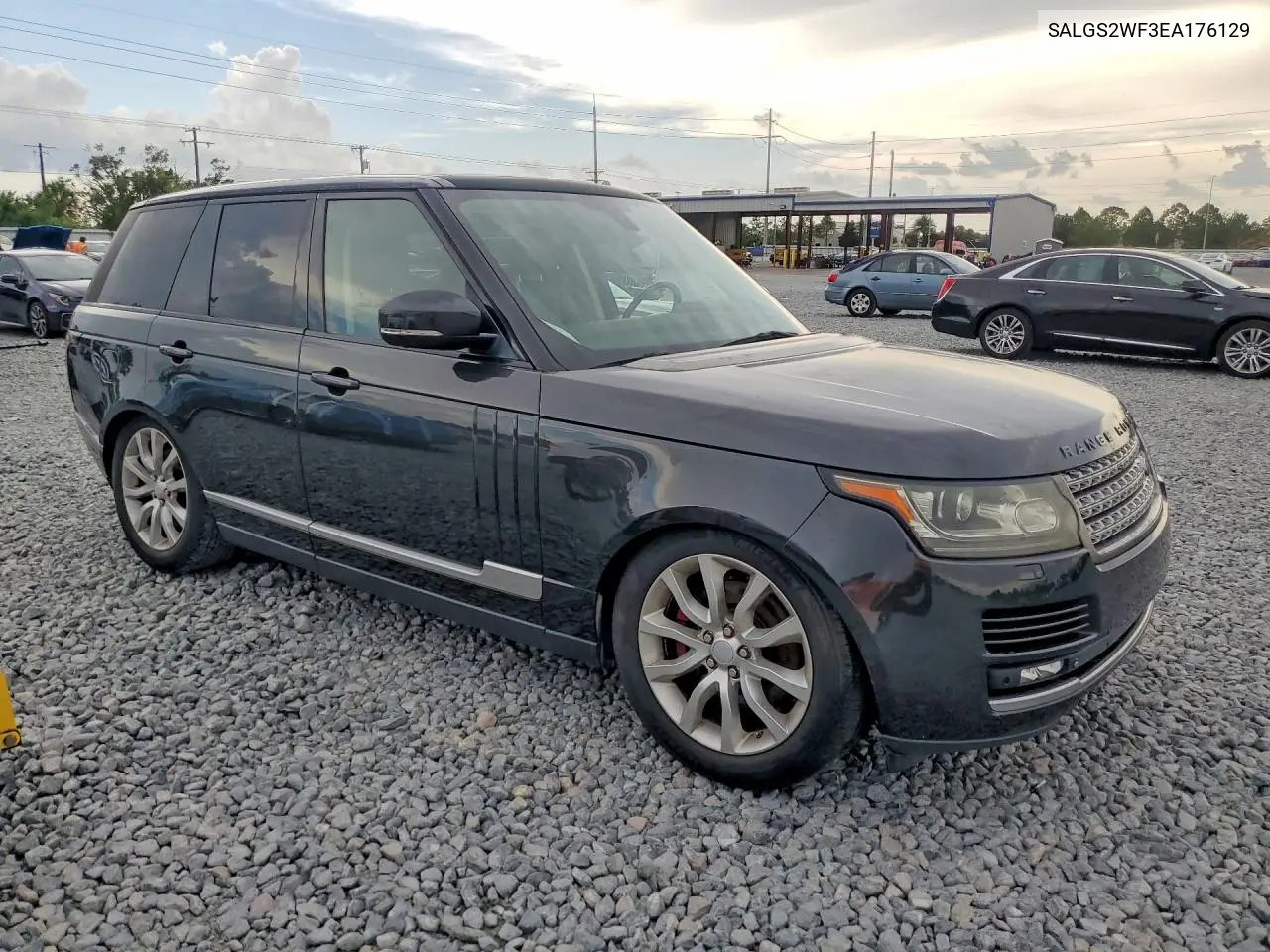 2014 Land Rover Range Rover Hse VIN: SALGS2WF3EA176129 Lot: 61242556