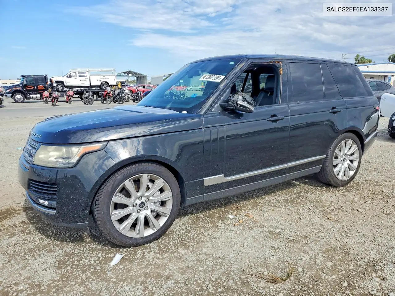 2014 Land Rover Range Rover Supercharged VIN: SALGS2EF6EA133387 Lot: 61368996