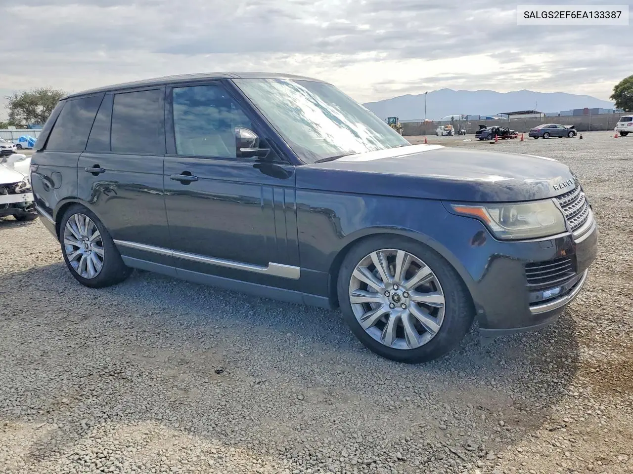 2014 Land Rover Range Rover Supercharged VIN: SALGS2EF6EA133387 Lot: 61368996