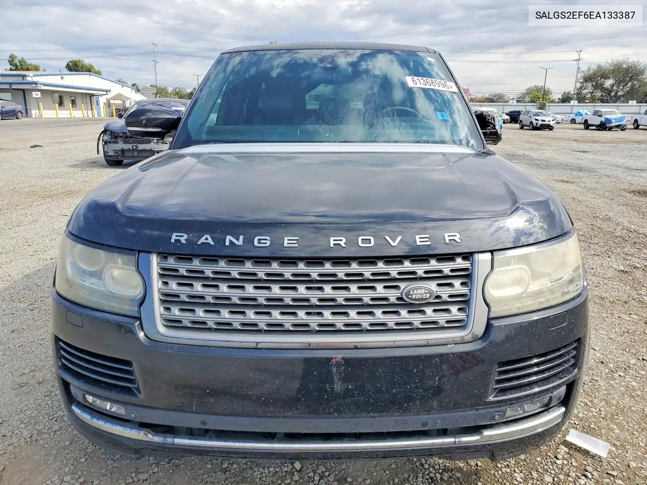 2014 Land Rover Range Rover Supercharged VIN: SALGS2EF6EA133387 Lot: 61368996