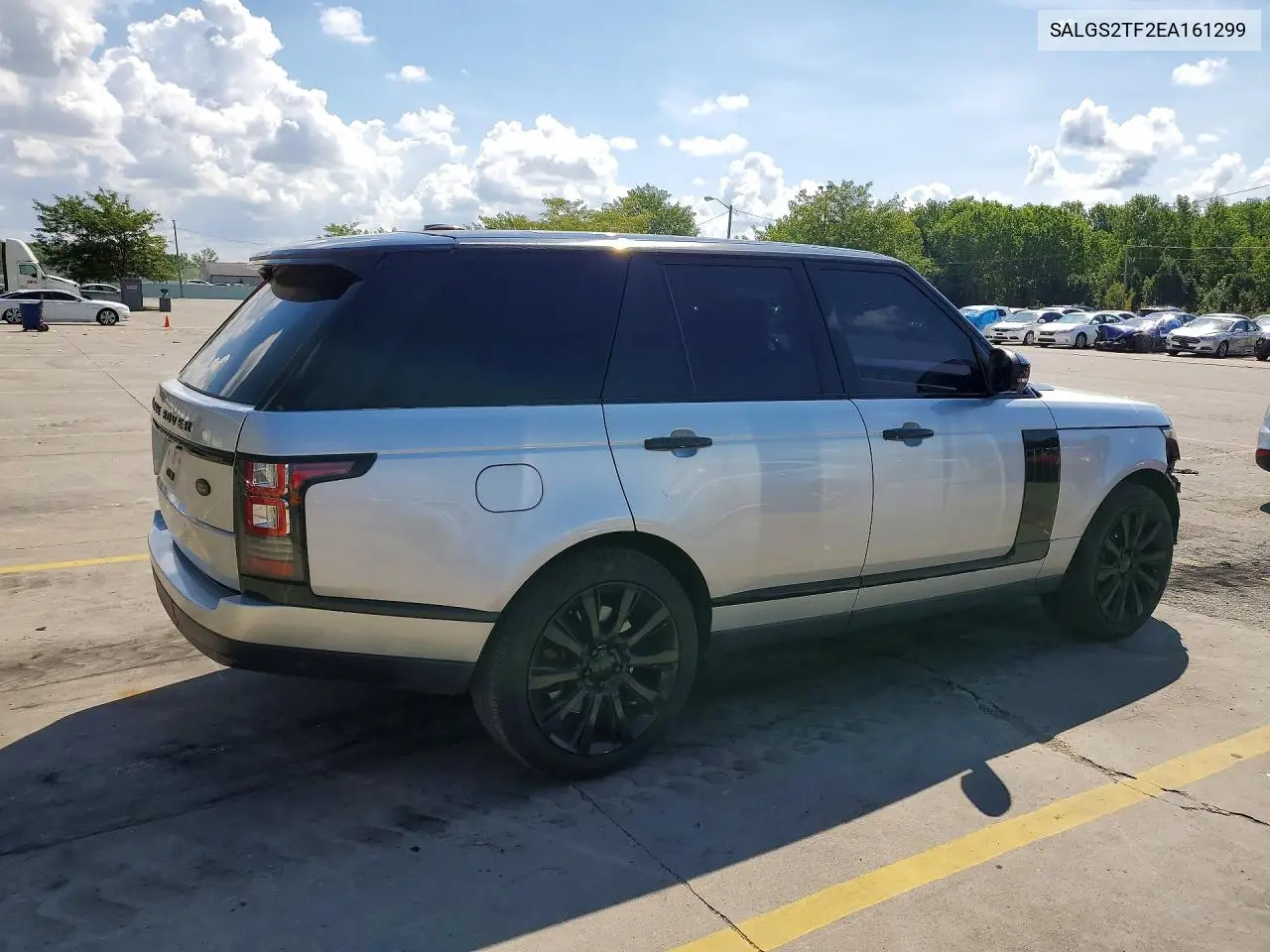 2014 Land Rover Range Rover Supercharged VIN: SALGS2TF2EA161299 Lot: 61500586