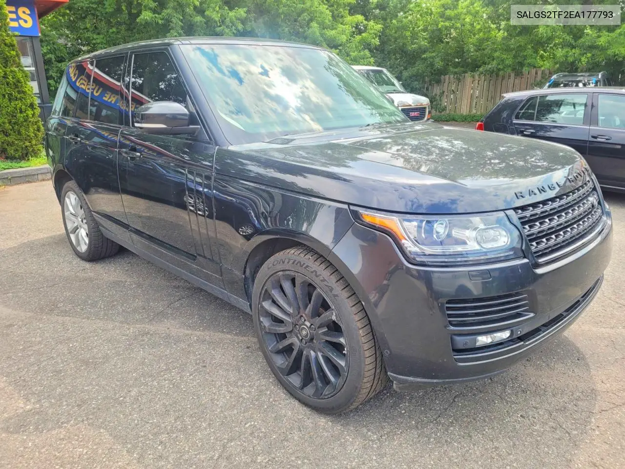2014 Land Rover Range Rover Supercharged VIN: SALGS2TF2EA177793 Lot: 61748046