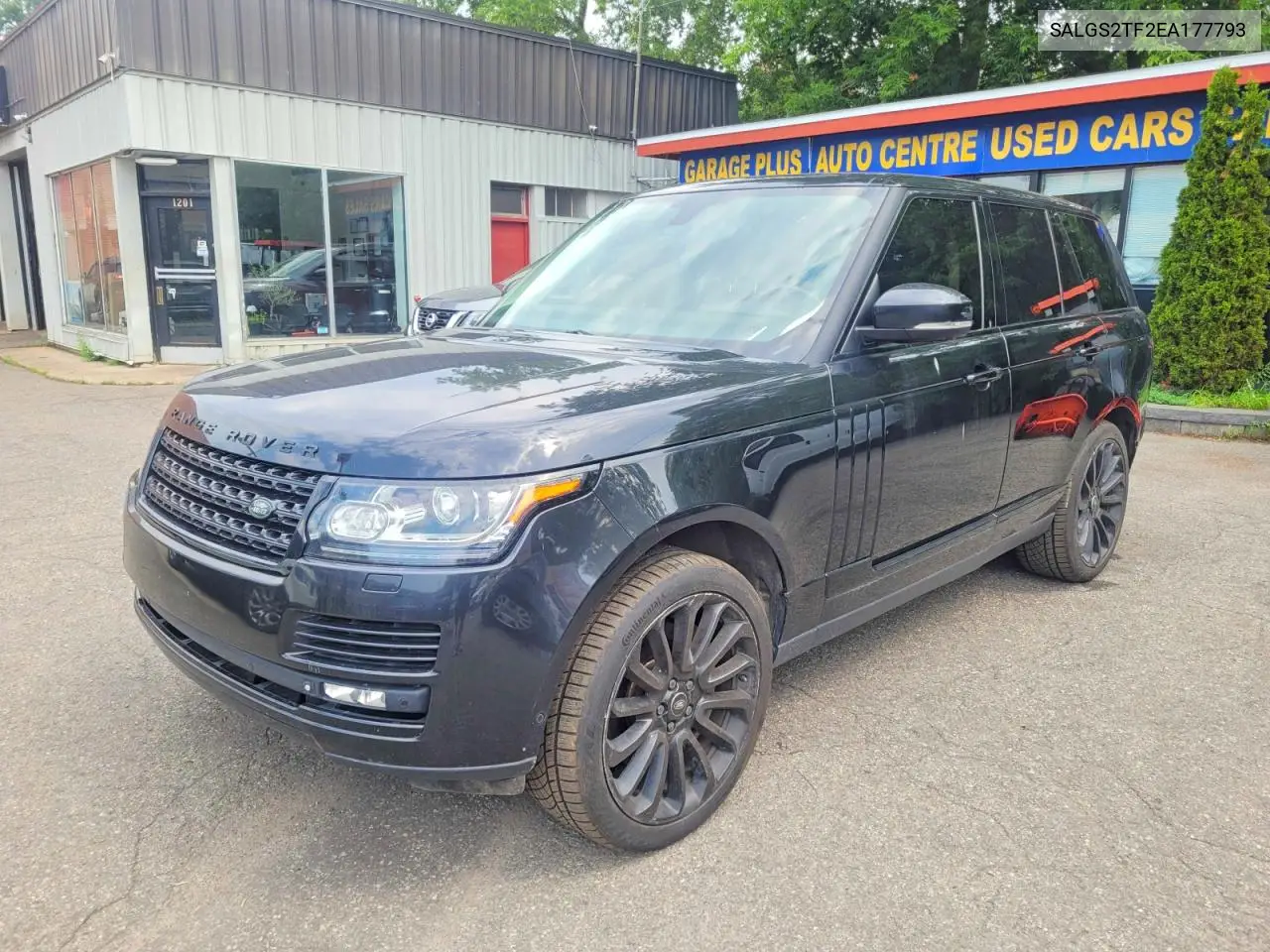 2014 Land Rover Range Rover Supercharged VIN: SALGS2TF2EA177793 Lot: 61748046