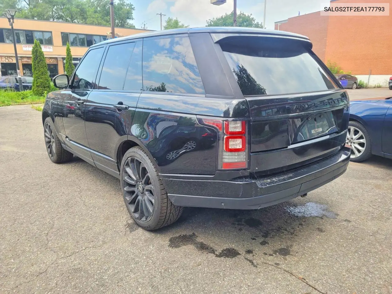 2014 Land Rover Range Rover Supercharged VIN: SALGS2TF2EA177793 Lot: 61748046