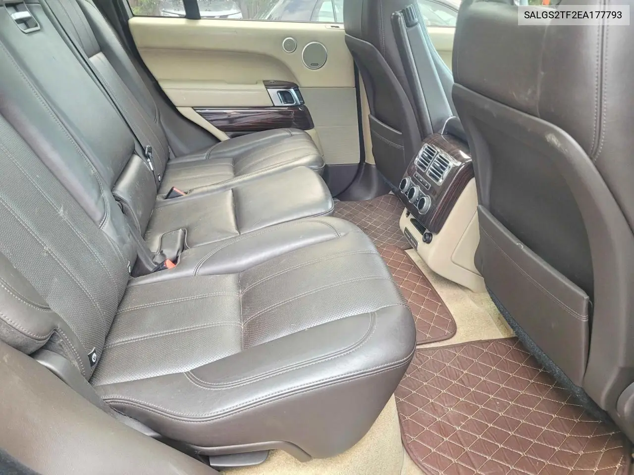 2014 Land Rover Range Rover Supercharged VIN: SALGS2TF2EA177793 Lot: 61748046