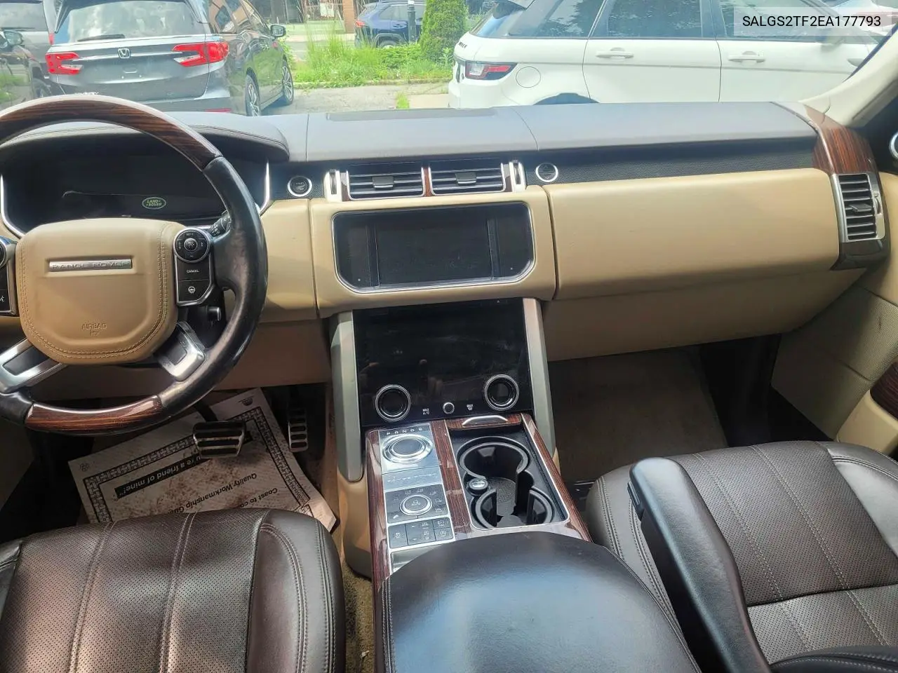 2014 Land Rover Range Rover Supercharged VIN: SALGS2TF2EA177793 Lot: 61748046