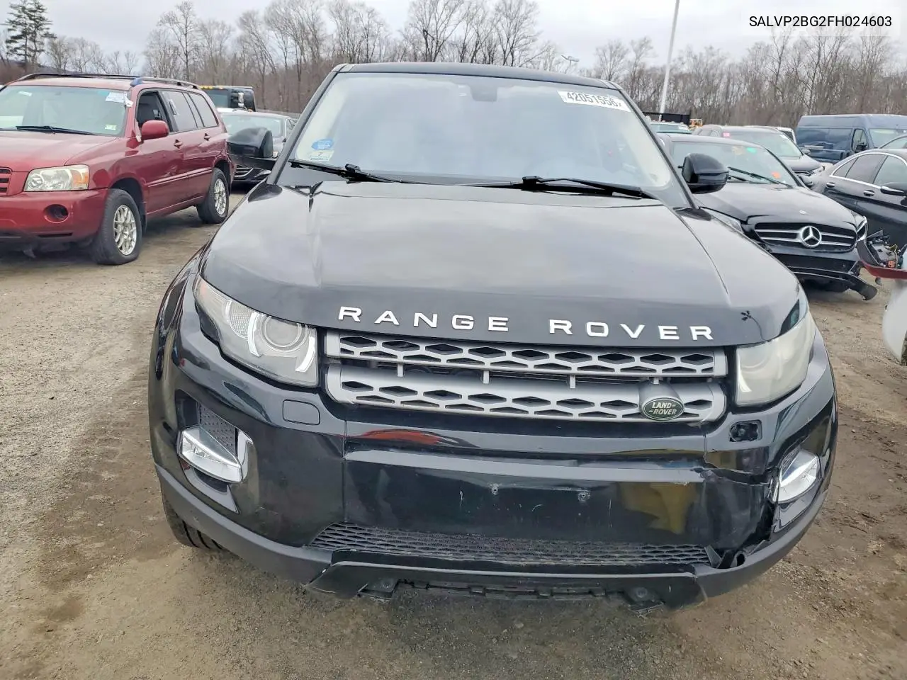 2015 Land Rover Range Rover Evoque Pure Plus VIN: SALVP2BG2FH024603 Lot: 42051556