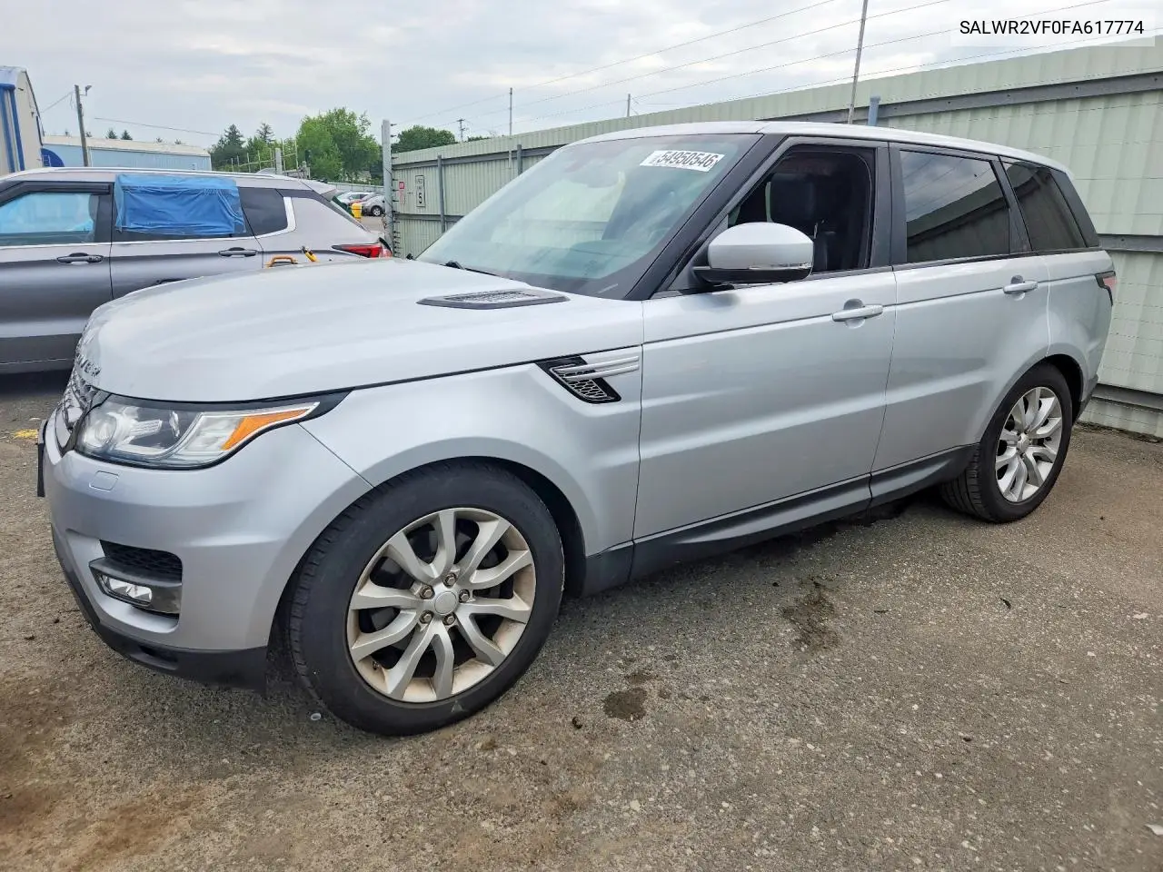 2015 Land Rover Range Rover Sport Hse VIN: SALWR2VF0FA617774 Lot: 54950546