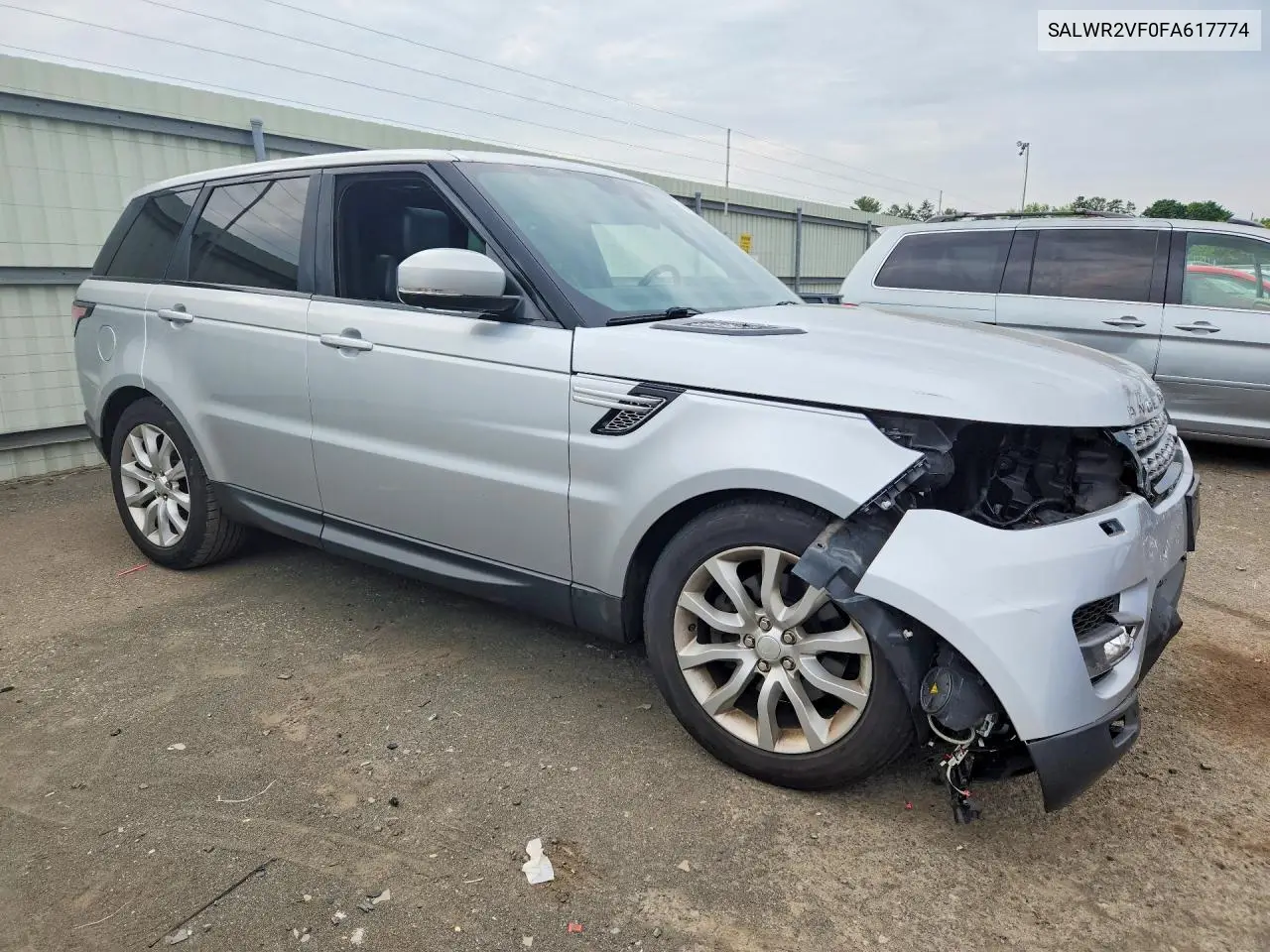 2015 Land Rover Range Rover Sport Hse VIN: SALWR2VF0FA617774 Lot: 54950546