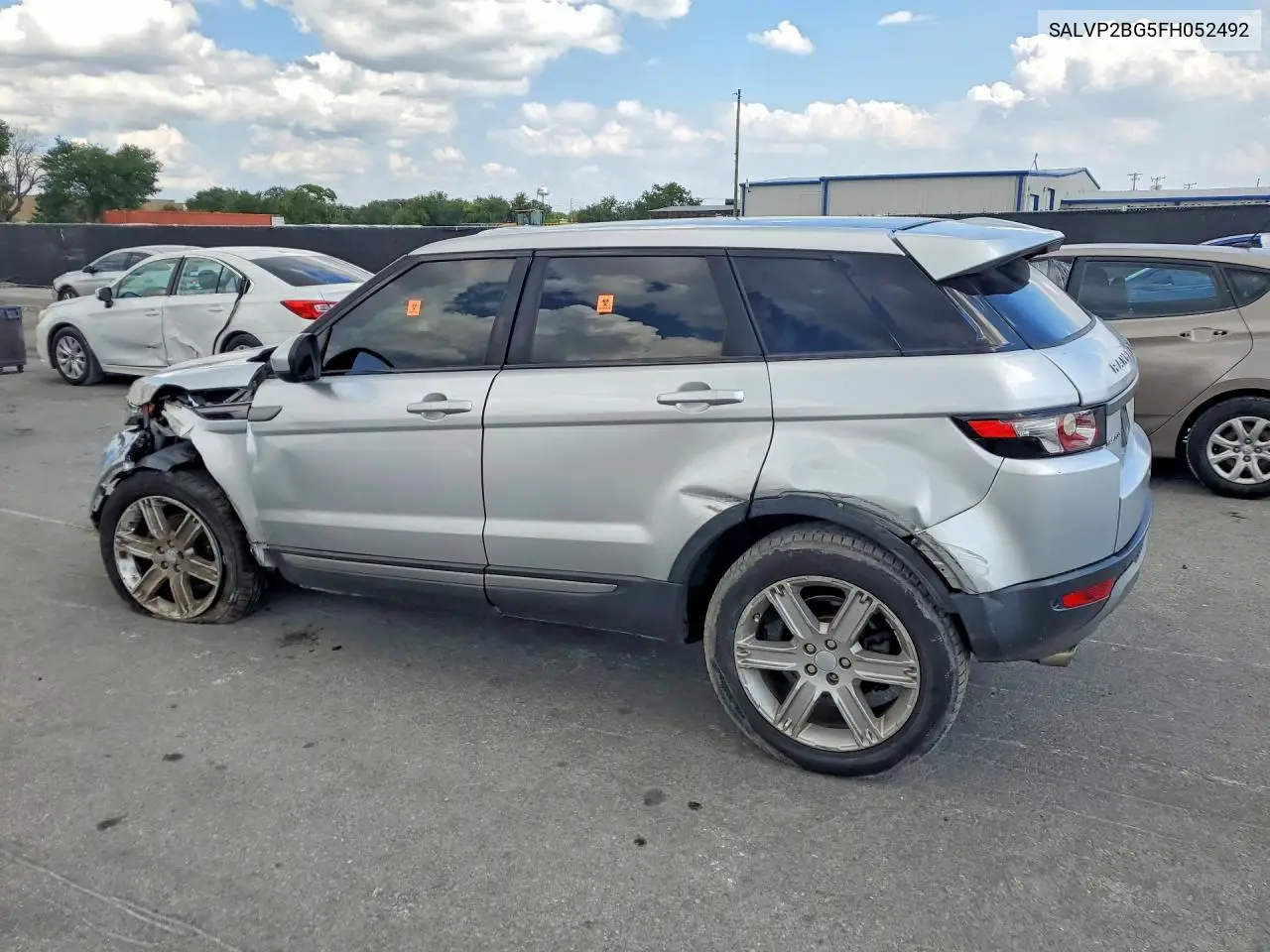 2015 Land Rover Range Rover Evoque Pure Plus VIN: SALVP2BG5FH052492 Lot: 57250226