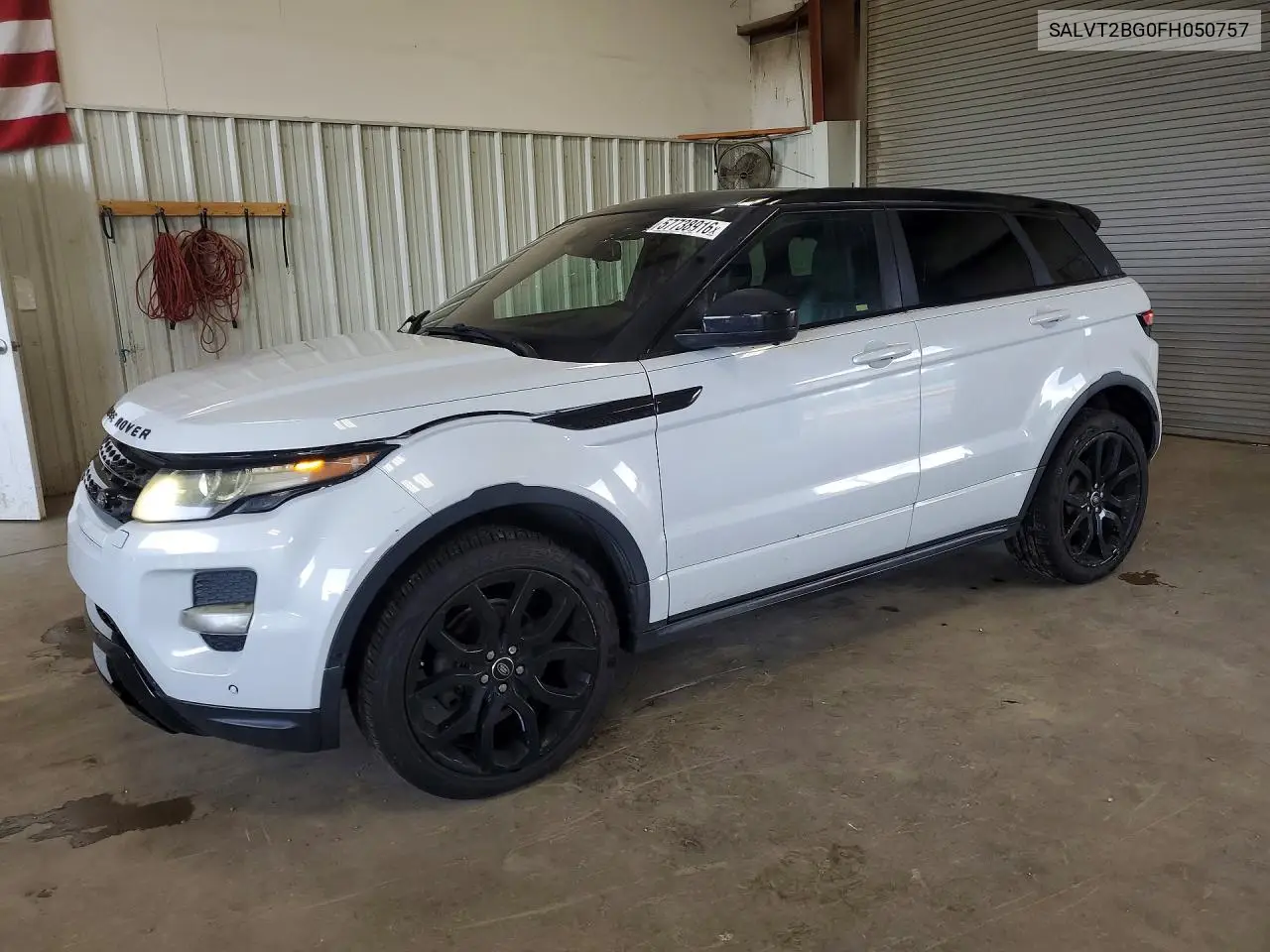 2015 Land Rover Range Rover Evoque Dynamic Premium VIN: SALVT2BG0FH050757 Lot: 57738916