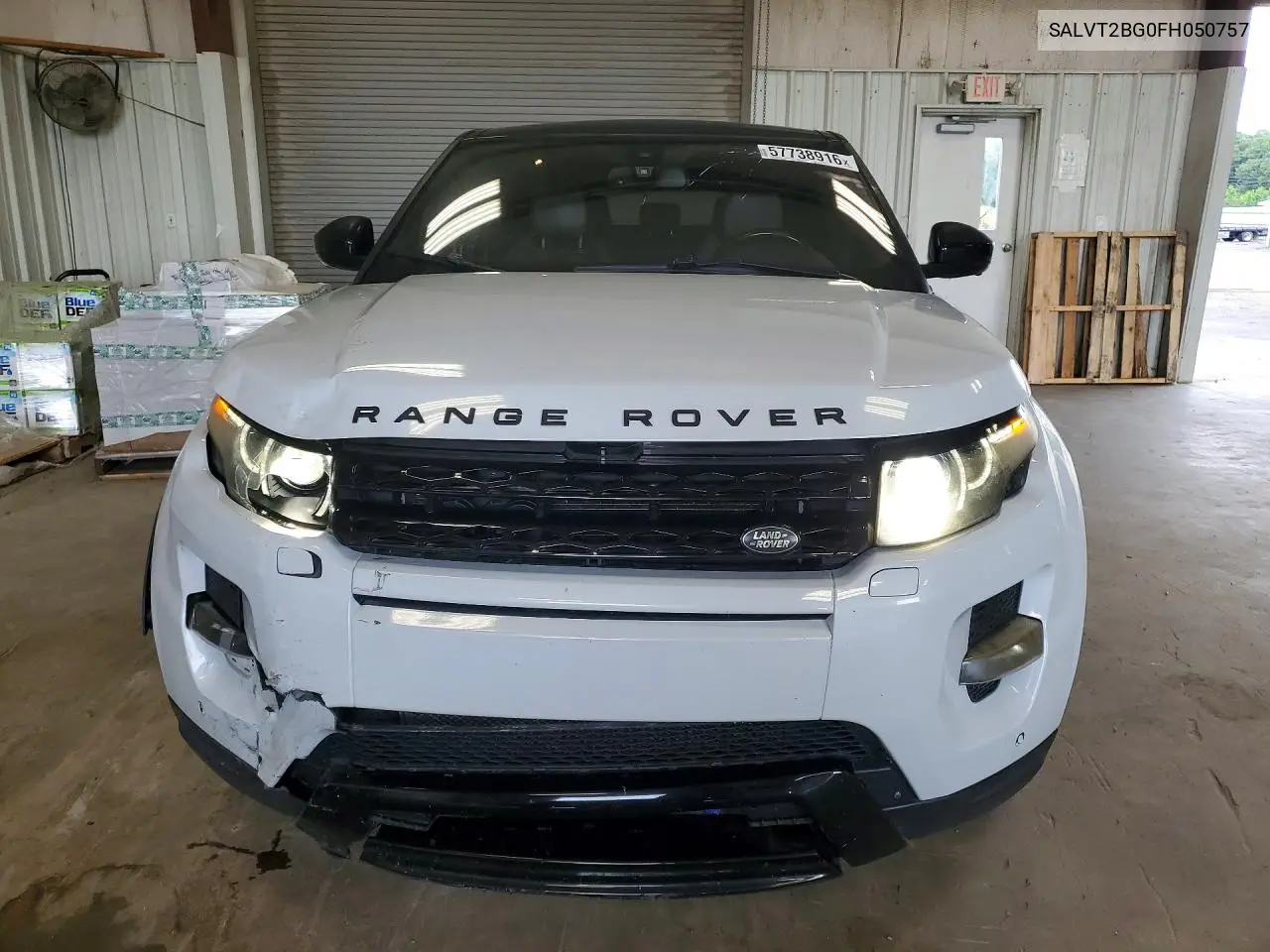 2015 Land Rover Range Rover Evoque Dynamic Premium VIN: SALVT2BG0FH050757 Lot: 57738916