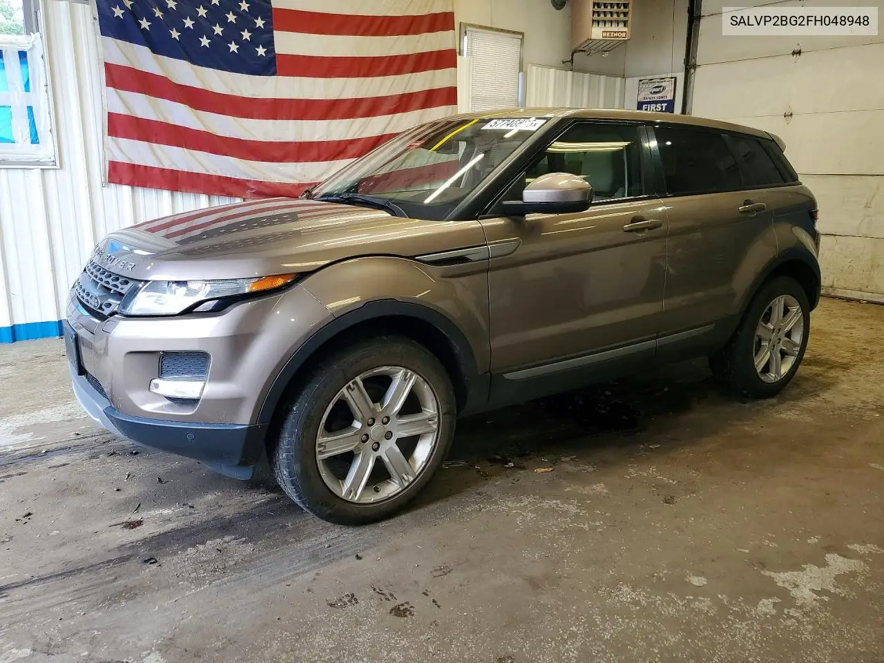 2015 Land Rover Range Rover Evoque Pure Plus VIN: SALVP2BG2FH048948 Lot: 57746826