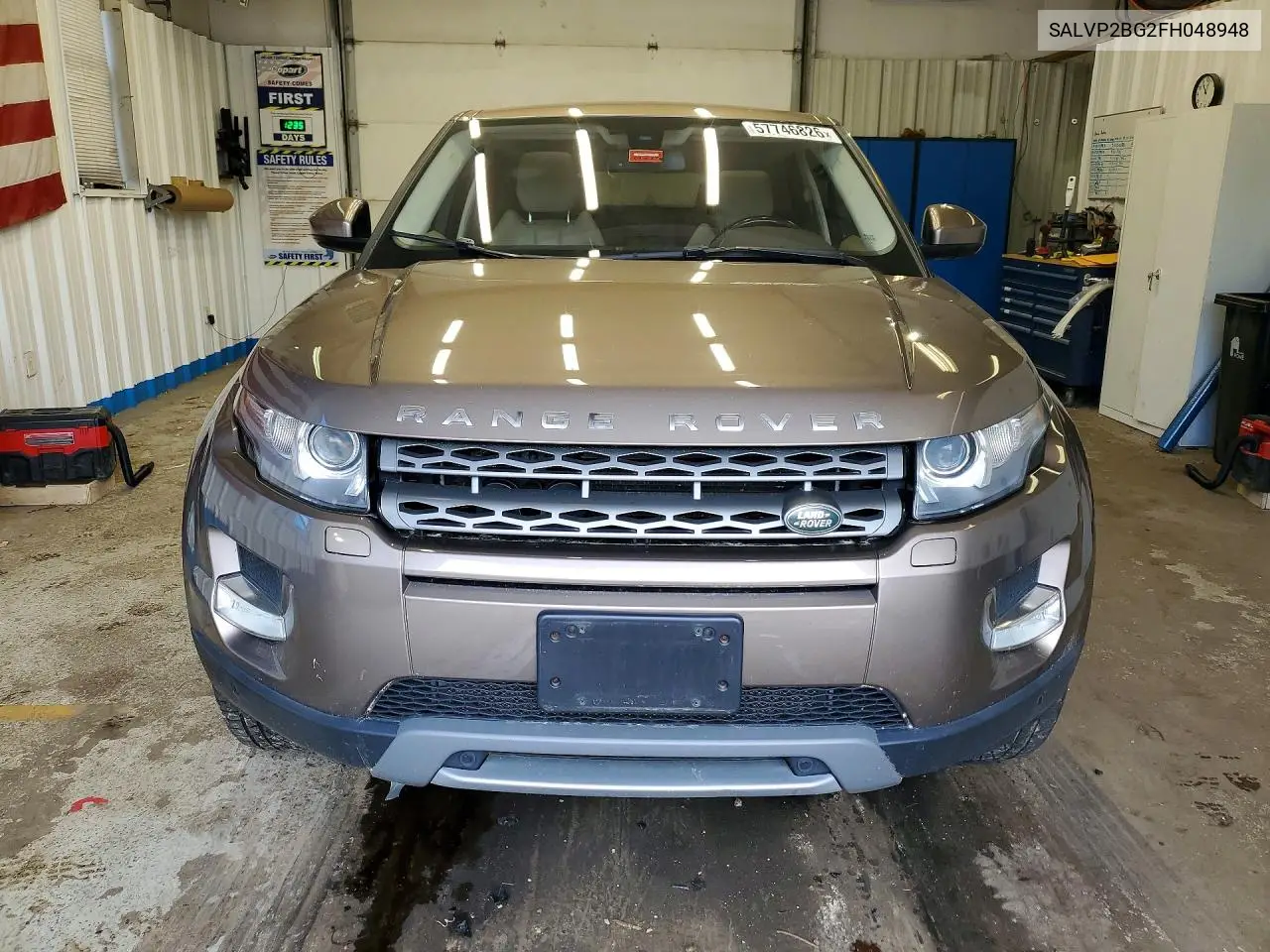 2015 Land Rover Range Rover Evoque Pure Plus VIN: SALVP2BG2FH048948 Lot: 57746826