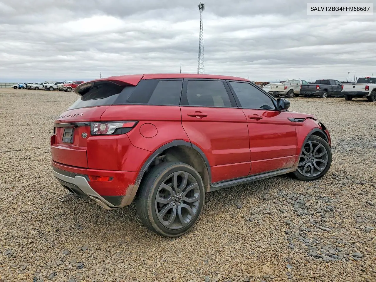 2015 Land Rover Range Rover Evoque Dynamic Premium VIN: SALVT2BG4FH968687 Lot: 58209316