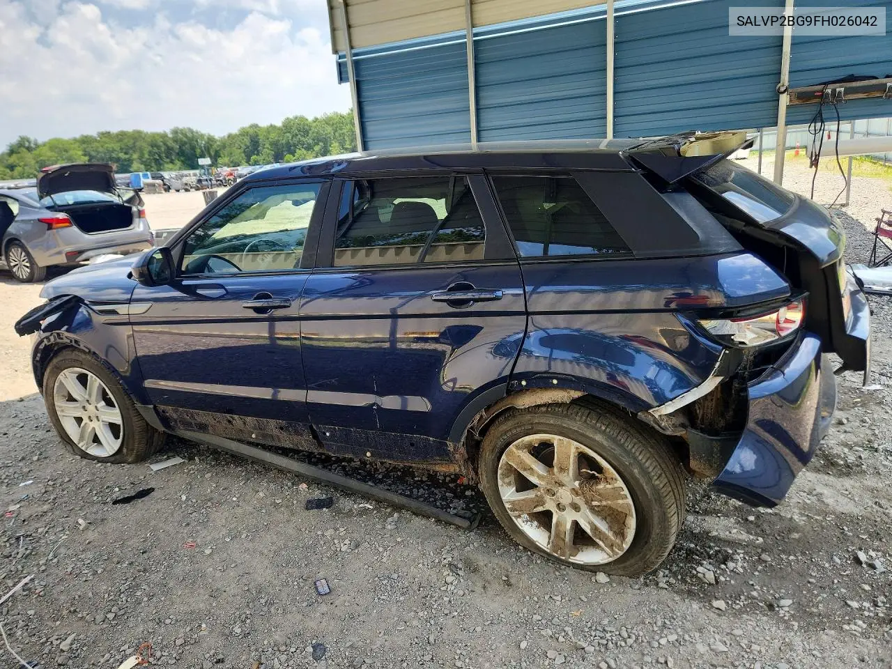 2015 Land Rover Range Rover Evoque Pure Plus VIN: SALVP2BG9FH026042 Lot: 58556406