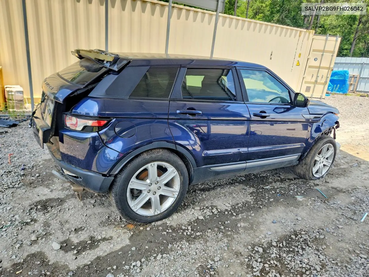2015 Land Rover Range Rover Evoque Pure Plus VIN: SALVP2BG9FH026042 Lot: 58556406
