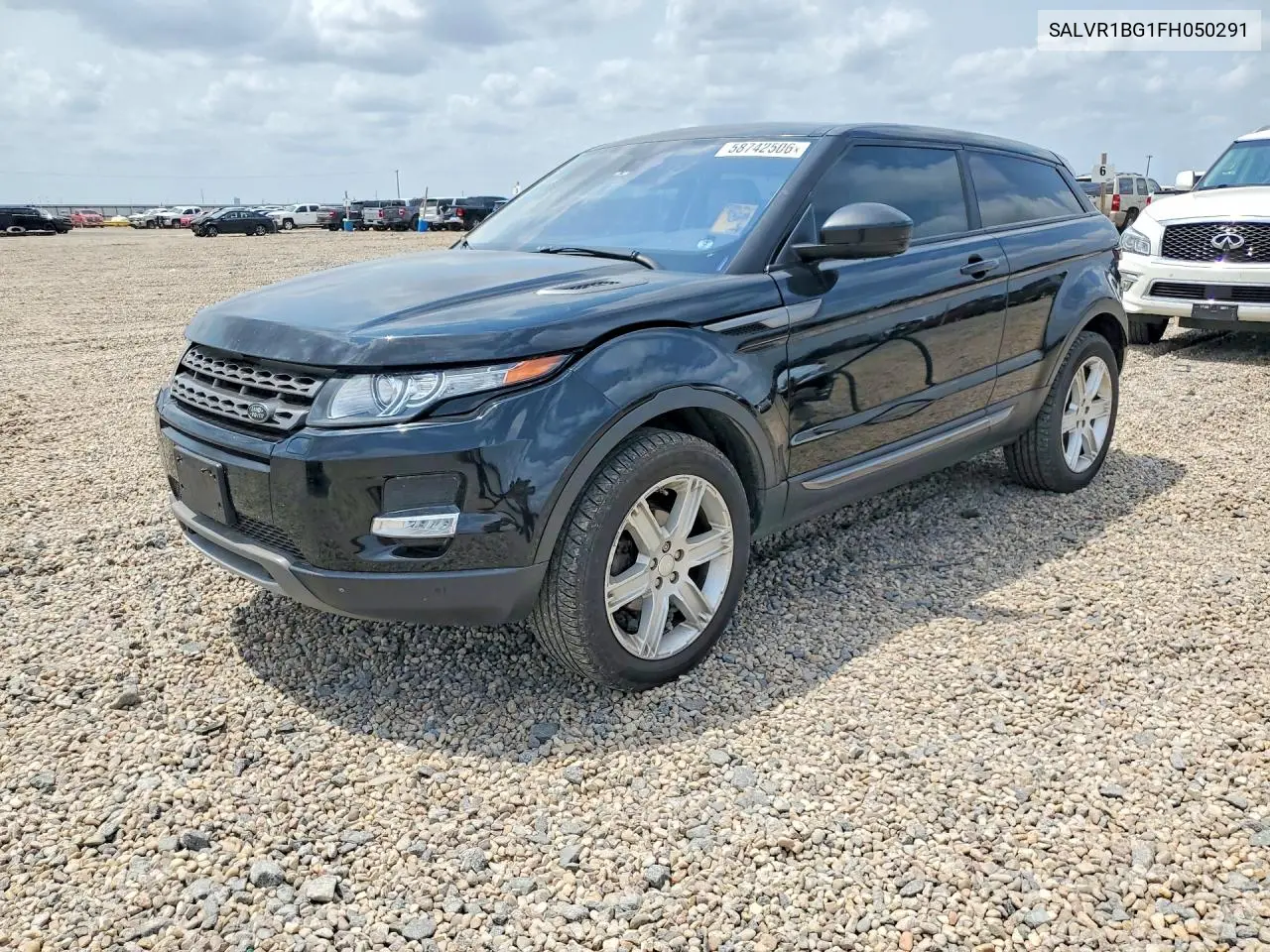 2015 Land Rover Range Rover Evoque Pure Premium VIN: SALVR1BG1FH050291 Lot: 58742506