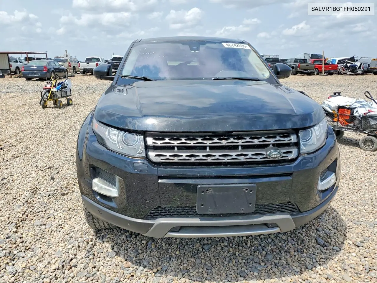2015 Land Rover Range Rover Evoque Pure Premium VIN: SALVR1BG1FH050291 Lot: 58742506