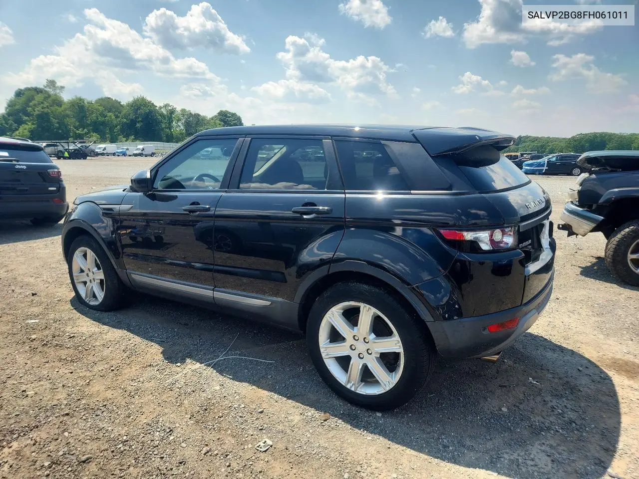 2015 Land Rover Range Rover Evoque Pure Plus VIN: SALVP2BG8FH061011 Lot: 58884856