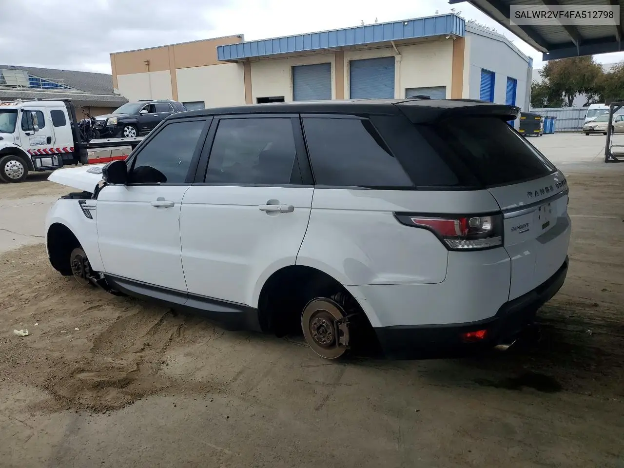 2015 Land Rover Range Rover Sport Hse VIN: SALWR2VF4FA512798 Lot: 58968086