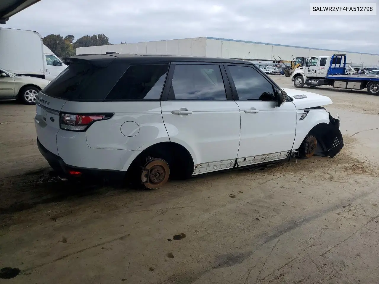 2015 Land Rover Range Rover Sport Hse VIN: SALWR2VF4FA512798 Lot: 58968086