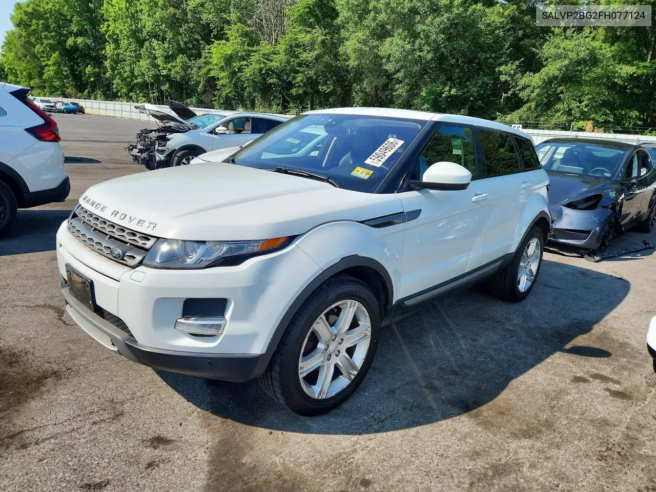 2015 Land Rover Range Rover Evoque Pure Plus VIN: SALVP2BG2FH077124 Lot: 59049606