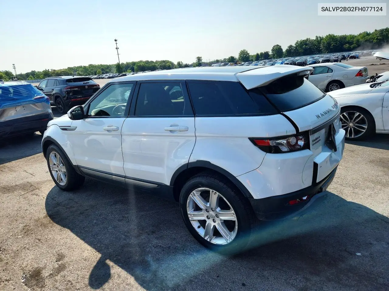 2015 Land Rover Range Rover Evoque Pure Plus VIN: SALVP2BG2FH077124 Lot: 59049606