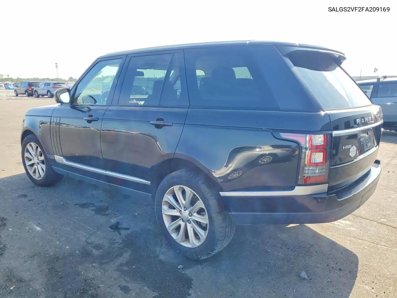 2015 Land Rover Range Rover Hse VIN: SALGS2VF2FA209169 Lot: 59058656