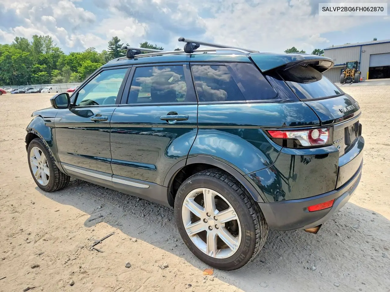 2015 Land Rover Range Rover Evoque Pure Plus VIN: SALVP2BG6FH062870 Lot: 59144776