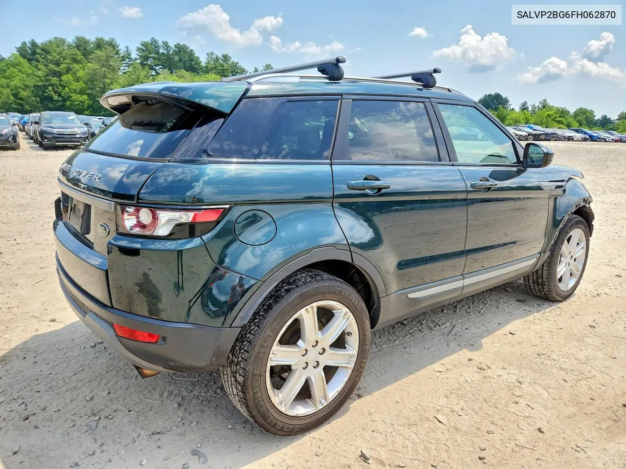 2015 Land Rover Range Rover Evoque Pure Plus VIN: SALVP2BG6FH062870 Lot: 59144776