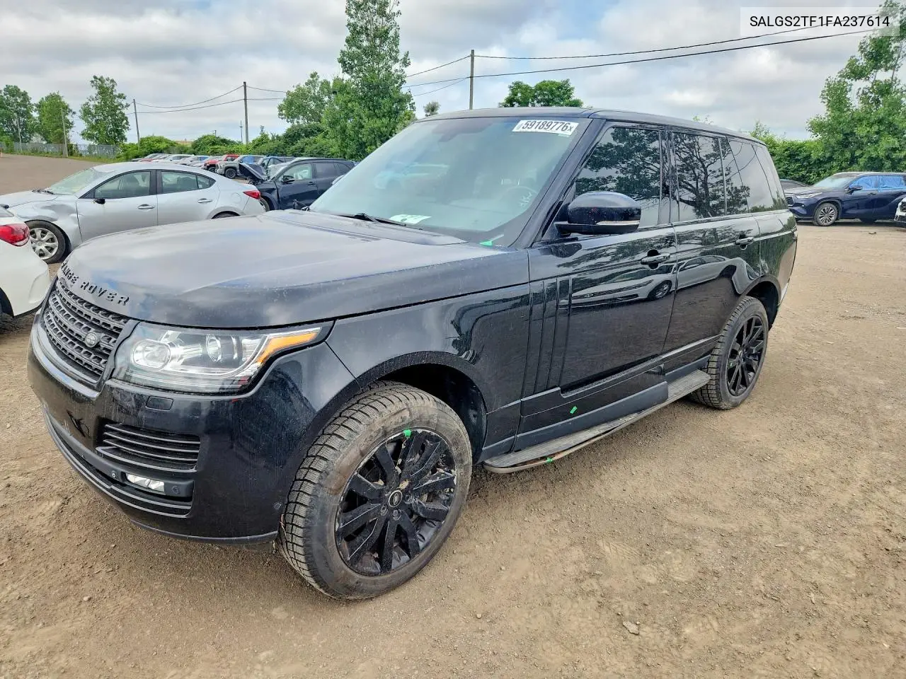 2015 Land Rover Range Rover Supercharged VIN: SALGS2TF1FA237614 Lot: 59189776