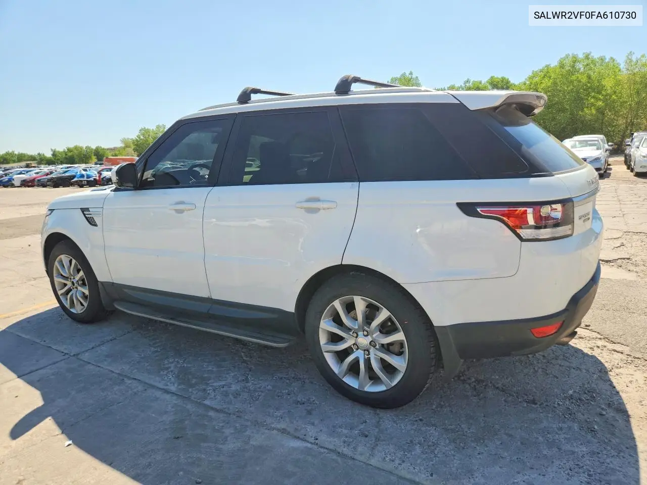 2015 Land Rover Range Rover Sport Hse VIN: SALWR2VF0FA610730 Lot: 59224116